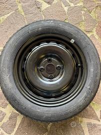 Cerchio in ferro raggio 15 + gomma