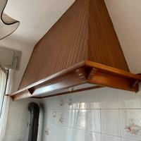 Cappa rustica in legno