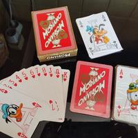 Carte Gioco Modiano Disney originali 