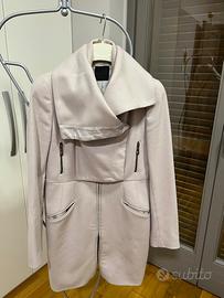Cappotto PINKO donna beige – Taglia M – Collo asim