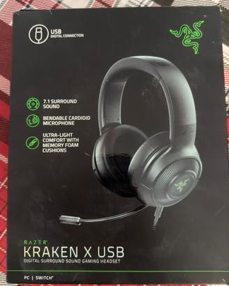 cuffie razer kraken