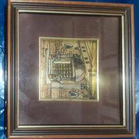 Opera su foglia d'oro 