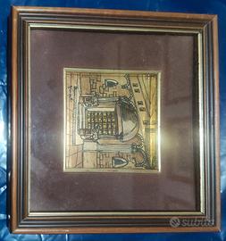 Opera su foglia d'oro 