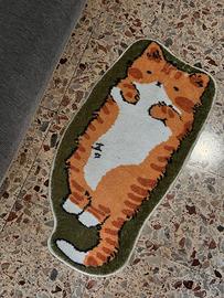 Tappetino con gatto 80×40 cm