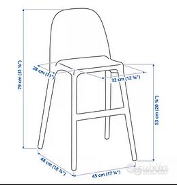 Sedia Junion ikea urban