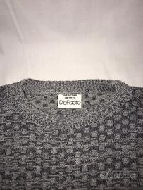 Maglione bimbo 4/5 anni cotone incrociato