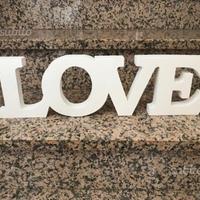 Scritte in legno matrimonio