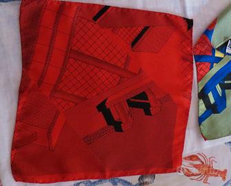 Memphis fazzoletto taschino pochette da collezione