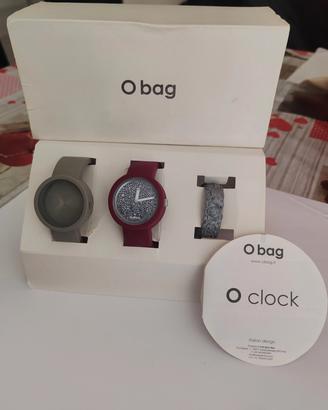 Orologio Obag con cambio cinturino e bracciale 