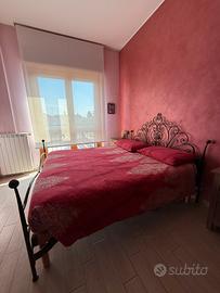 Letto in ferro battuto fatto a mano