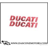 2 adesivi in rilievo ducati