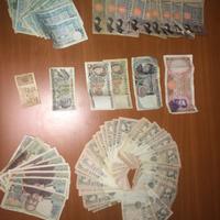 Banconote vecchie Lire in blocco