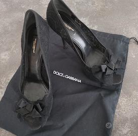 Scarpe con tacco e pizzo by Dolce e Gabbana, n.40