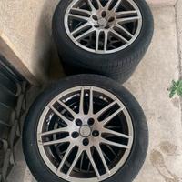 n’4 cerchi in lega Audi 17” con gomme