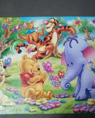 puzzle Disney "Winnie the Pooh", anche da colorare