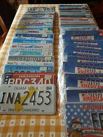 TARGHE DEGLI STATI UNITI D'AMERICA 