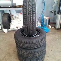 Gomme invernali e cerchi in ferro Volkswagen