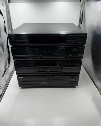 Sony HCD-D551 Radio CD Cassette Sistema Coloseum