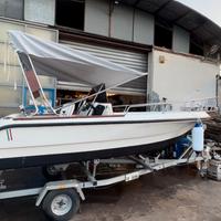 Barca 5,5M com motore 40 XV