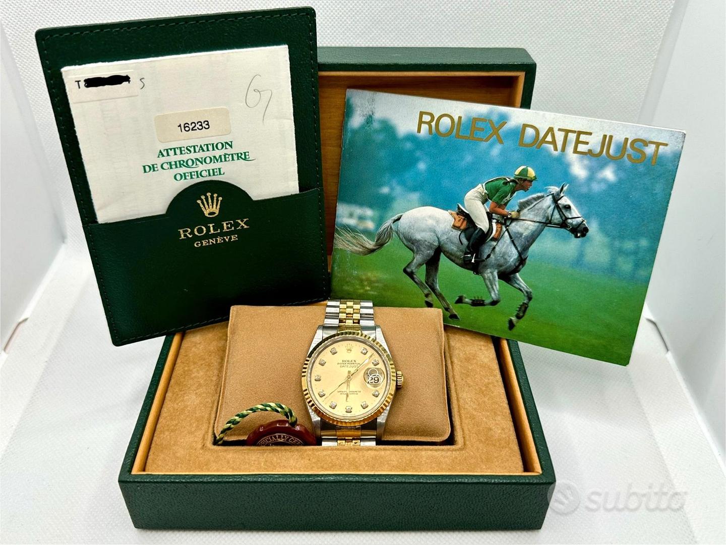 Rolex datejust subito store
