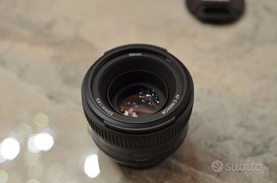 nikon obiettivo nikkor af-s 50 mm f/1.8g