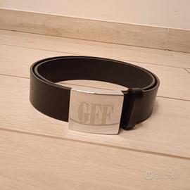 cintura Ferre' uomo nera  90 cm.🎁idea S.Valentino