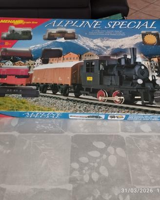 trenino elettrico alpine special
