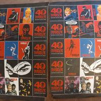 40 francobolli Diabolik