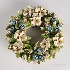 Ghirlanda in Ceramica Manifattura M.L.A. Paris