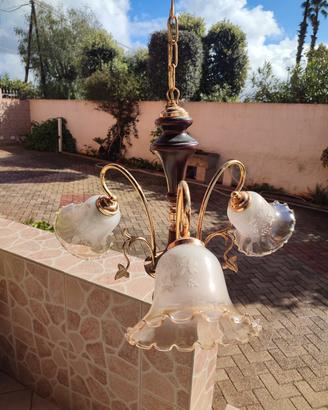 Lampadario 3 luci