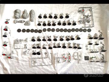 Lotto miniature Wargames LOTR e Warhammer