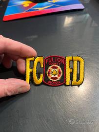 Militare patch vigili del fuoco americani