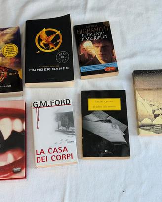 Stock 7 Libri Misti La ragazza di fuoco dracula ec