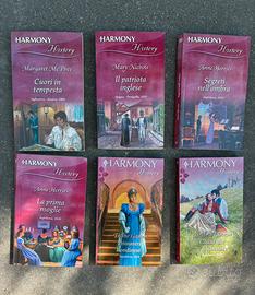 Lott 6 Libri Harmony History Rosa Storici Harlequi