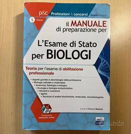 Manuale per l’esame di stato per biologi