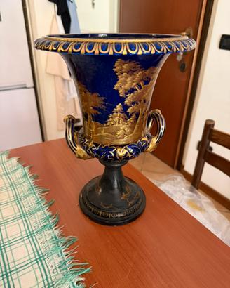 Vaso Antico In Ceramica Maiolica