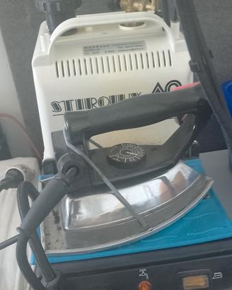 asse da stiro con stirella professionale