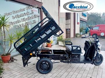 New Scooter Pick up Elettrico Pianale Ribaltabile
