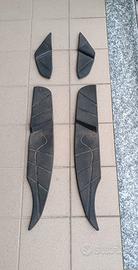 Set completo pedane poggia piedi Aprilia Atlantic