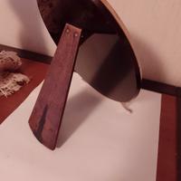 Specchio con cornice d'argento 800  