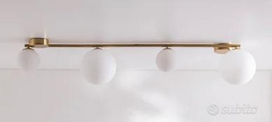 Lampadario con sfere - design - moderno)