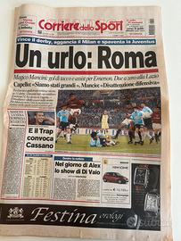 Corriere dello Sport 10/11/2003 Roma-Lazio 2-0