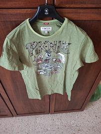 maglia verde maniche corte Energie