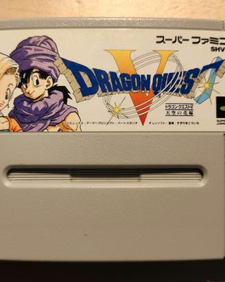 Dragon Quest V 5 Super Famicom SNES Nintendo