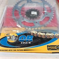 KIT CATENA CORONA PIGNONE REGINA BMW F650 F-ST 93
