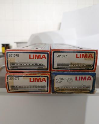 Treno Alta Velocità Prototipo Lima loco Golden ser