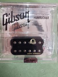 Gibson dirty finger pick-up humbucker chitarra 