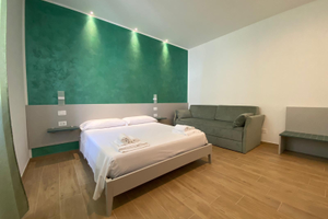 Camera verde al centro di s.maria di castellabate