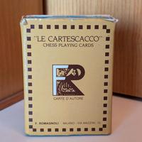 Chess playing cards - Le Cartescacco 1981