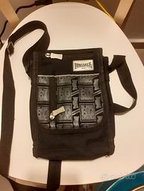 Borsello in pelle"Lonsdale" colore nero